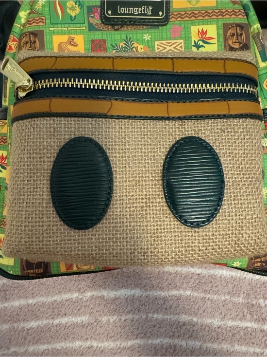 Disney Parks Loungefly Mickey Main Attraction Enchanted Tiki Room Mini Backpack main image 8